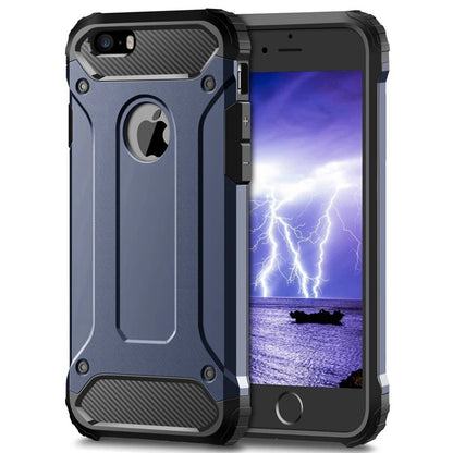 Rugged Layer Armor Case – Heavy Duty Shockproof Cover for iPhone 14/13/12/11 Pro Max, 5/5S/5C/6/6S/7/8/X/XS/XR
