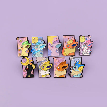 Anime Monster Enamel Pin - Cute Animal Brooch Backpack, Bag & Lapel Accessory for Fans