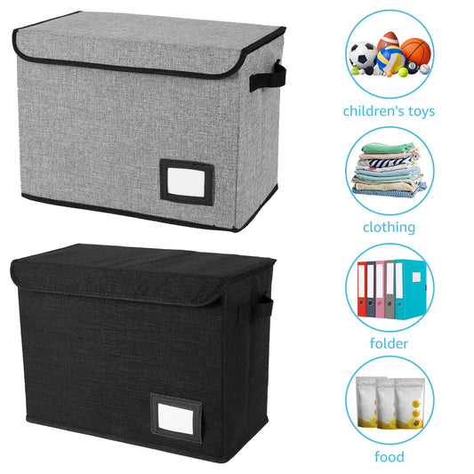 Comic Book Storage Bag with Handle – Washable Foldable Multipurpose Organizer for Home & Office