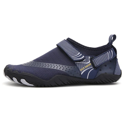 Men & Women Five-Finger Water Shoes – Quick-Dry Non-Slip Barefoot Aqua Sneakers for Swimming & Outdoor