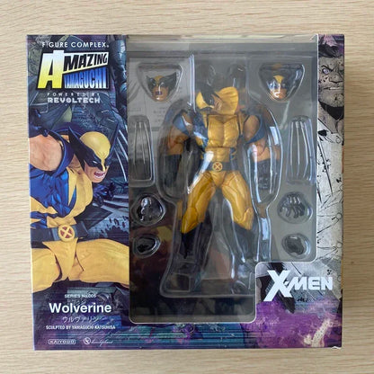 X-Men Yamaguchi Deadpool & Wolverine Action Figures – Movable Joint Statues & Christmas Gift Ornaments