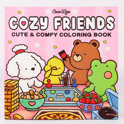Into the Garden Coloring Book for Adults & Teens - Bold & Simple Designs with Plants, Flowers & Cute Animals