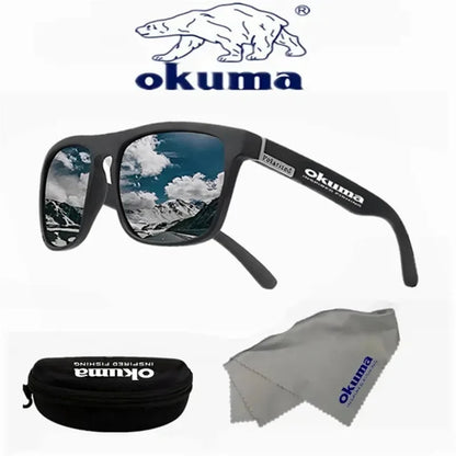 Okuma Polarized Sunglasses UV400 — Men & Women Outdoor Sunglasses for Hunting, Fishing, Driving & Biking, Optional Box