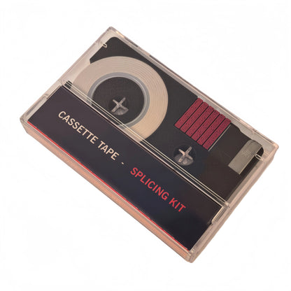 Cassette Tape Splicing Kit - Professional Repair Tool Set for Collectors & Audiophiles