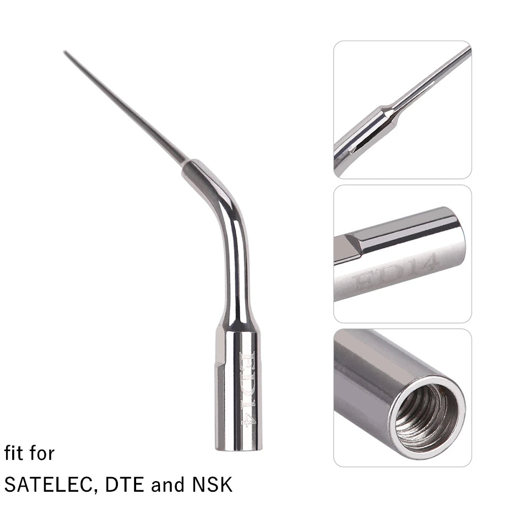 AZDENT Dental Ultrasonic Scaler Tips – Scaling, Periodontics, Endo, Perio Tips for EMS, Woodpecker, DTE, NSK, SATELEC Scalers