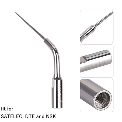 AZDENT Dental Ultrasonic Scaler Tips – Scaling, Periodontics, Endo, Perio Tips for EMS, Woodpecker, DTE, NSK, SATELEC Scalers