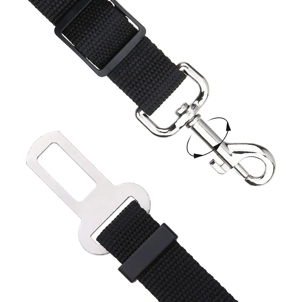Keep Your Pet Safe: Adjustable Pet Dog Cat Car Seat Belt Harness - Perfect for Small to Medium Dogs, Travel Pet Supplies