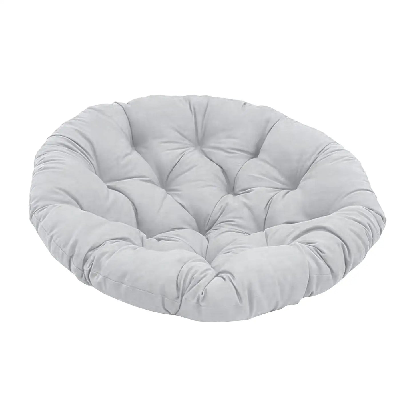 20-Inch Round Papasan Chair Cushion – Thick Egg Chair Mat for Garden, Hanging Basket, Courtyard & Bedroom Accessory