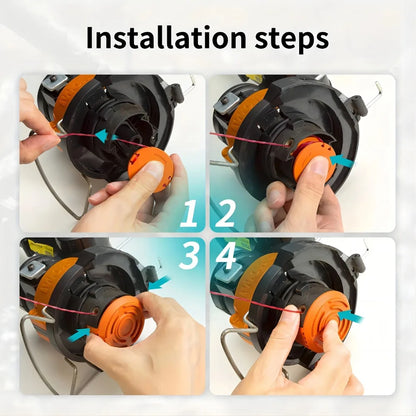 Replacement Grass Trimmer Spool Line - 10ft (3m) Edger Line Compatible with WORX WA0010, 8/15/20PCS Set
