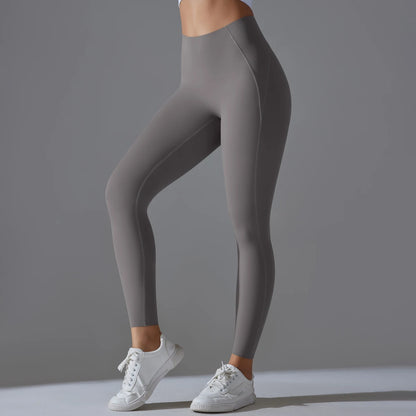 High Waist Yoga Leggings – Tummy Control, Squat-Proof Slimming Booty Pants for Running, Cycling, and Gym Workouts