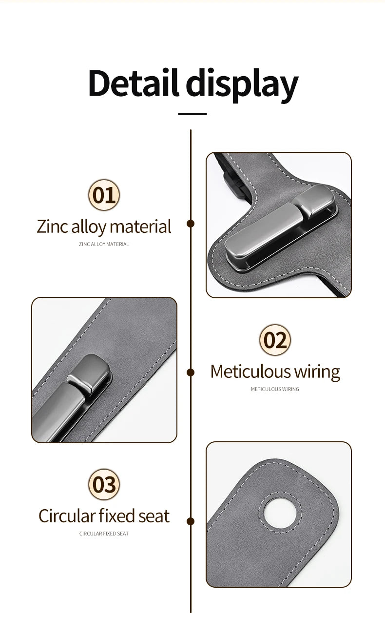 Car Seat Belt Limiter Extension – Adjustable Anti-Pinch Safety Device for Pregnant Women & Children