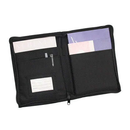 Nylon Car Registration & Insurance Holder – Driver's License Case, Credit Card & Auto Document Organizer for Glove Box