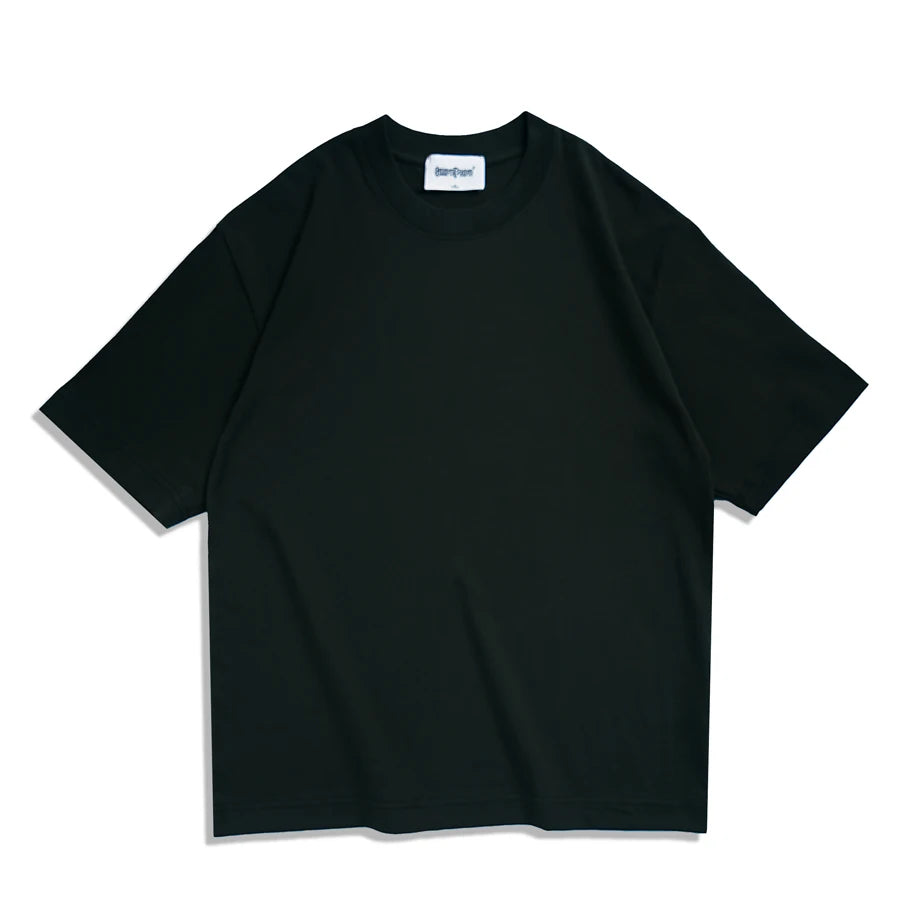 WAVLATII Oversized Summer T-Shirt – Unisex Korean Streetwear Solid Color Casual Tee for Men & Women, Basic Loose Fit Top