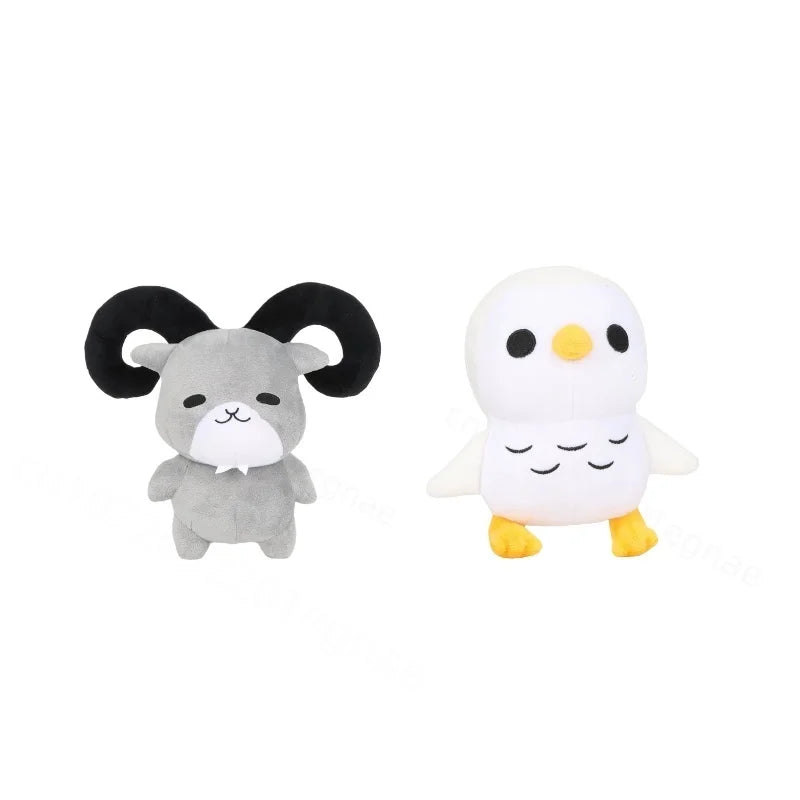 2026 New 99 Nights in the Forest Plush – Brown Elk, White Owl Stuffed Dolls & Pillows for Kids’ Gifts