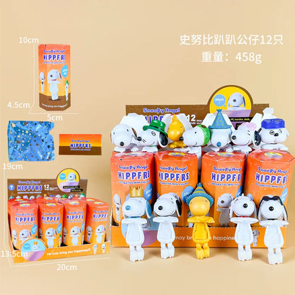 Hipper Angel Snoopy Blind Box | Kawaii Mini Anime Figure for Phone & Computer Decor