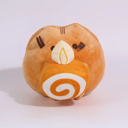Pusheen Kawaii Cat Plush Toy - Cute Donut, Unicorn, Ice Cream, Pizza, and Cake Stuffed Animal for Gifts and Room Decor