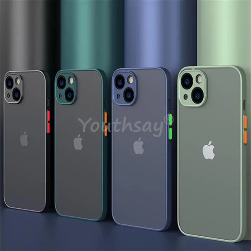 Matte Silicone iPhone SE Case - Translucent Rubber Cover for iPhone SE 2020/2022, 7/8 & Plus Models