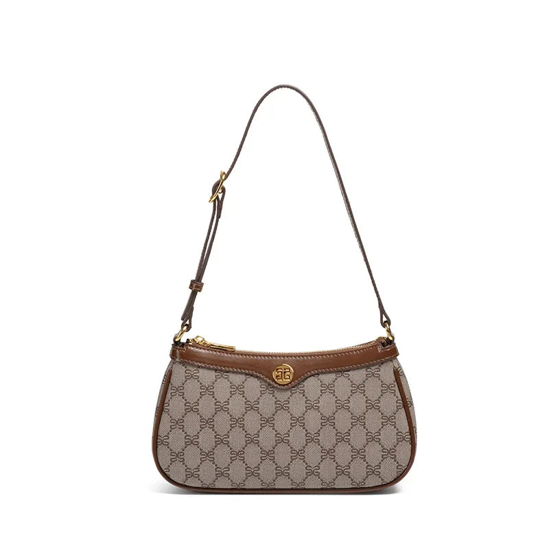 Trendy Floral Women’s Shoulder Bag – Small Square PVC Crossbody Bag for Commuting & Hip Hop Style