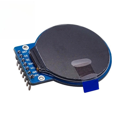 1.28 Inch 7PIN 8PIN SPI TFT LCD Module - Round Color Display Screen with GC9A01 Driver PCB Board