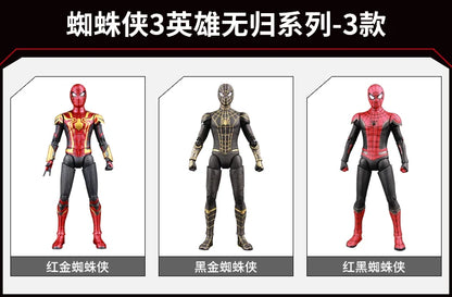 ZD Toys Spider-Man No Way Home 1/10 Action Figure – Peter Parker Gold Black Red Marvel Legends Collectible Toy