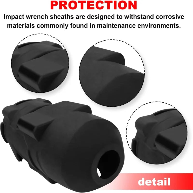Milwaukee 49-16-2767 Protective Boot - Waterproof Cover for 18V 2767-21 High Torque Impact Wrench