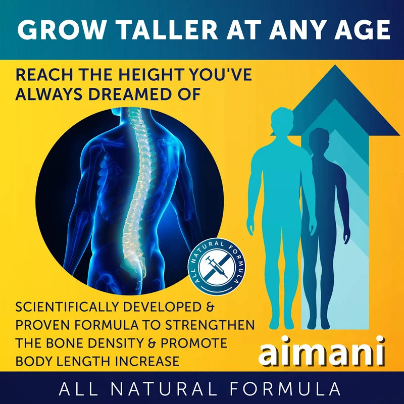 Calcium & Vitamin D3 Zinc Supplement — Promotes Bone Growth & Strength | Natural Height Support for Children