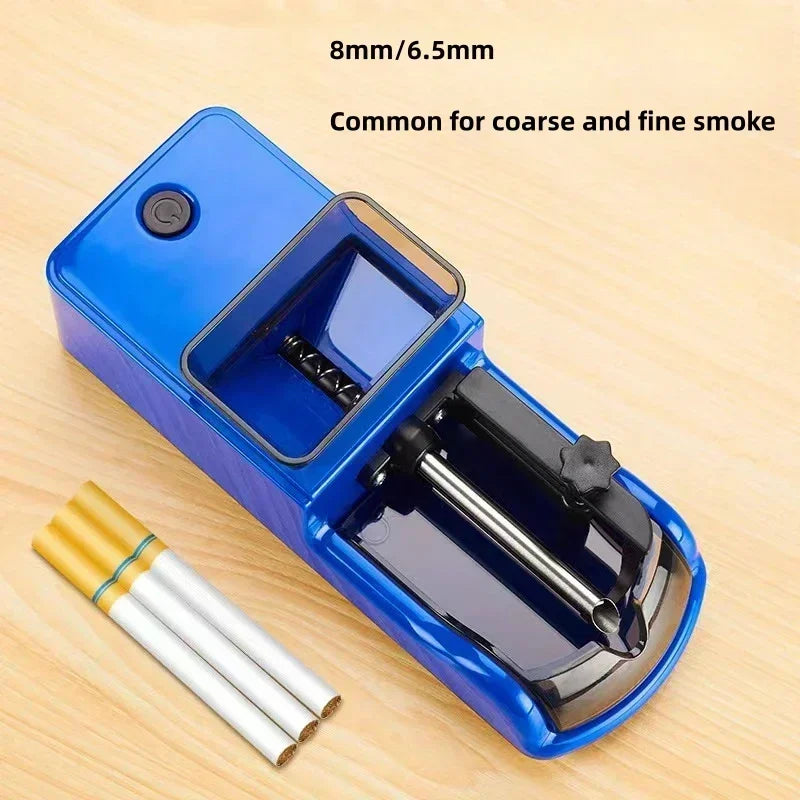 High Power Type-C Electric Cigarette Rolling Machine 6.5/8.0mm – Automatic Tobacco Winding Roller DIY Plug Charging Cigarette Maker Tool
