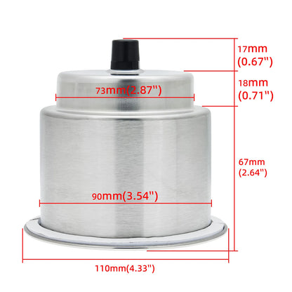Stainless Steel Boat & RV Drink Holder – Water Cup Bottle Bracket for Marine, Camper & Boating Accessories