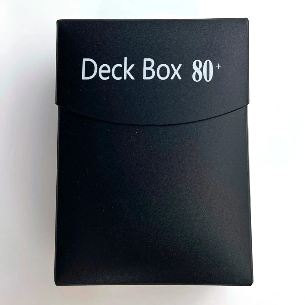 TCG Card Deck Box - 80+ Cards Storage Case Organizer for Magic, Pokémon & Yu-Gi-Oh Collections