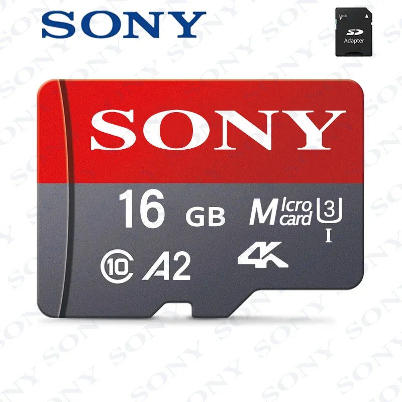 SONY 1024GB Micro SD Card – Class 10 High-Speed A2 TF Flash Memory for Xiaomi, Camera, Phone & Drone, 4K Ultra-HD Video