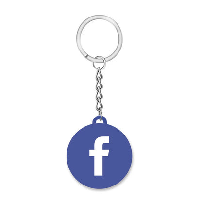 Instagram NFC Epoxy Key Tag – 13.56MHz RFID Proximity Keychain to Increase Followers