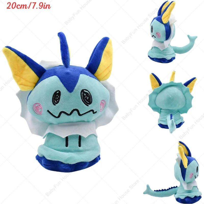 Pokémon Plush Toy Collection – Shiny Mimikyu, Charizard, Snorlax, Eevee Evolutions and Collectible Gift Dolls