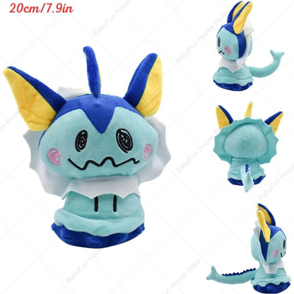 Pokémon Plush Toy Collection – Shiny Mimikyu, Charizard, Snorlax, Eevee Evolutions and Collectible Gift Dolls