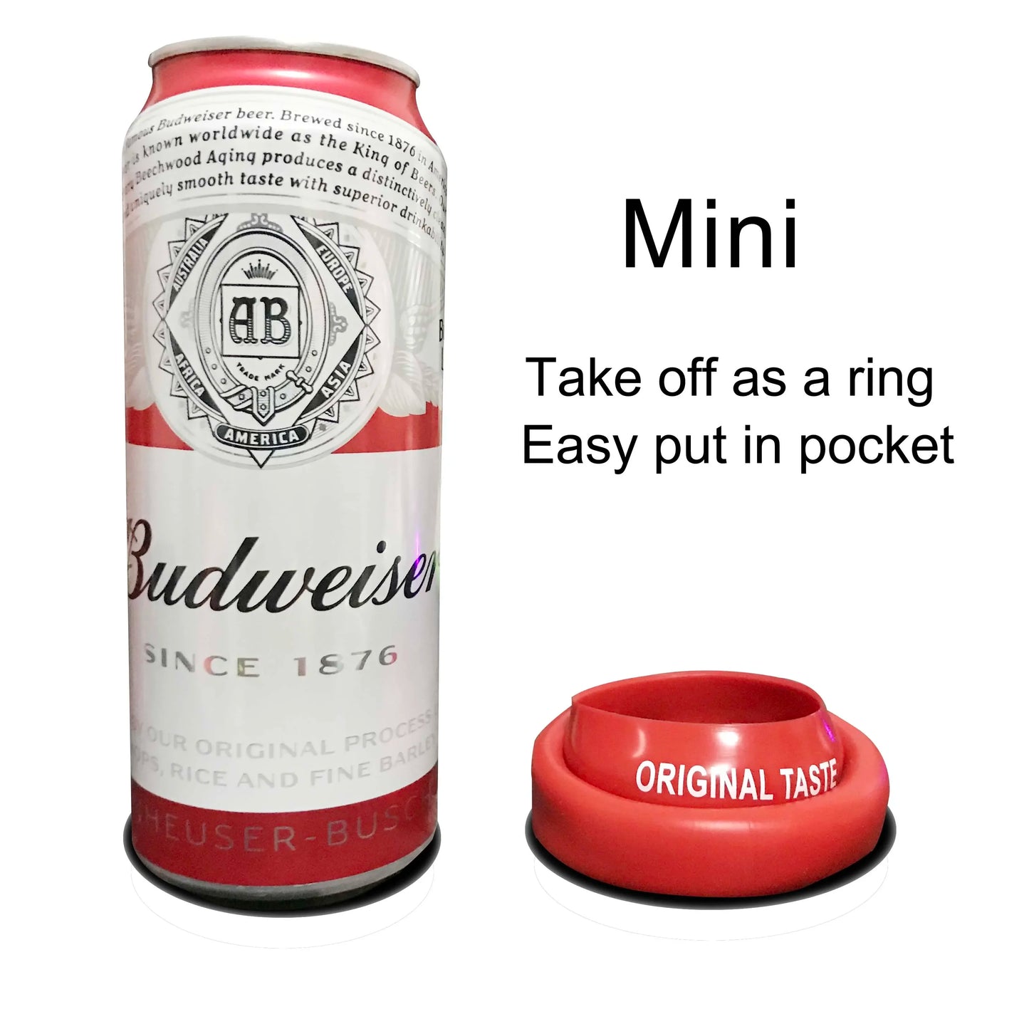 Silicone Beer Can Cover: Hide-a-Beer Bottle Sleeve for 330ml to 500ml Cans - Perfect for Golf, Basketball, Park, and Beach