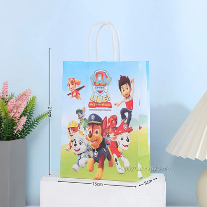 PAW Patrol Birthday Gift Bags – Skye & Paw Patrol Candy Party Favor Bags for Boys & Girls Party Supplies & Treat Packaging