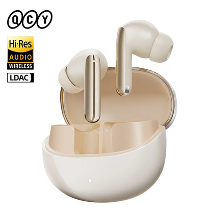 QCY MeloBuds Pro ANC Earbuds - Bluetooth 5.3 Wireless Hi-Res LDAC Headphones with 46dB Noise Cancellation