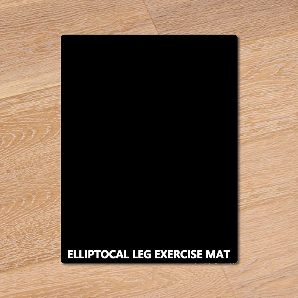 Ellipse Leg Exerciser Machine Mat – Soft Seated Foot Pedal Stepper Mat for Stability & Fitness Training