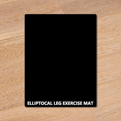 Ellipse Leg Exerciser Machine Mat – Soft Seated Foot Pedal Stepper Mat for Stability & Fitness Training