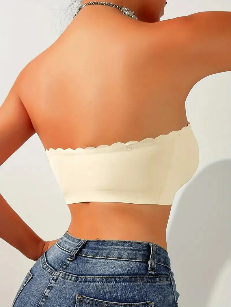 Front Button No-Wire Bra — Smooth, Breathable, Comfortable Underwear, Solid Color, Invisible & Seamless Design