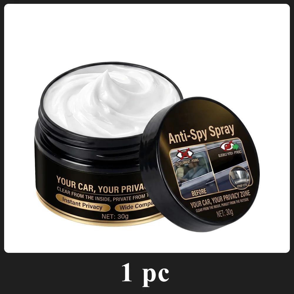 Glass Reflective Privacy Protection Paste - Anti-Peeping Window Film Cleaner for Car and Home Security