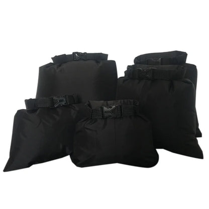 5-Piece Waterproof Dry Bag Set - Outdoor Storage Sacks for Camping, Hiking, Swimming, Rafting & Kayaking
