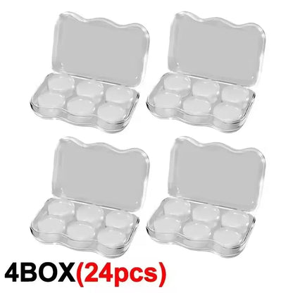 Soft Silicone Earplugs – Reusable Waterproof Noise-Canceling Gel Ear Plugs for Sleeping, Swimming & Flying