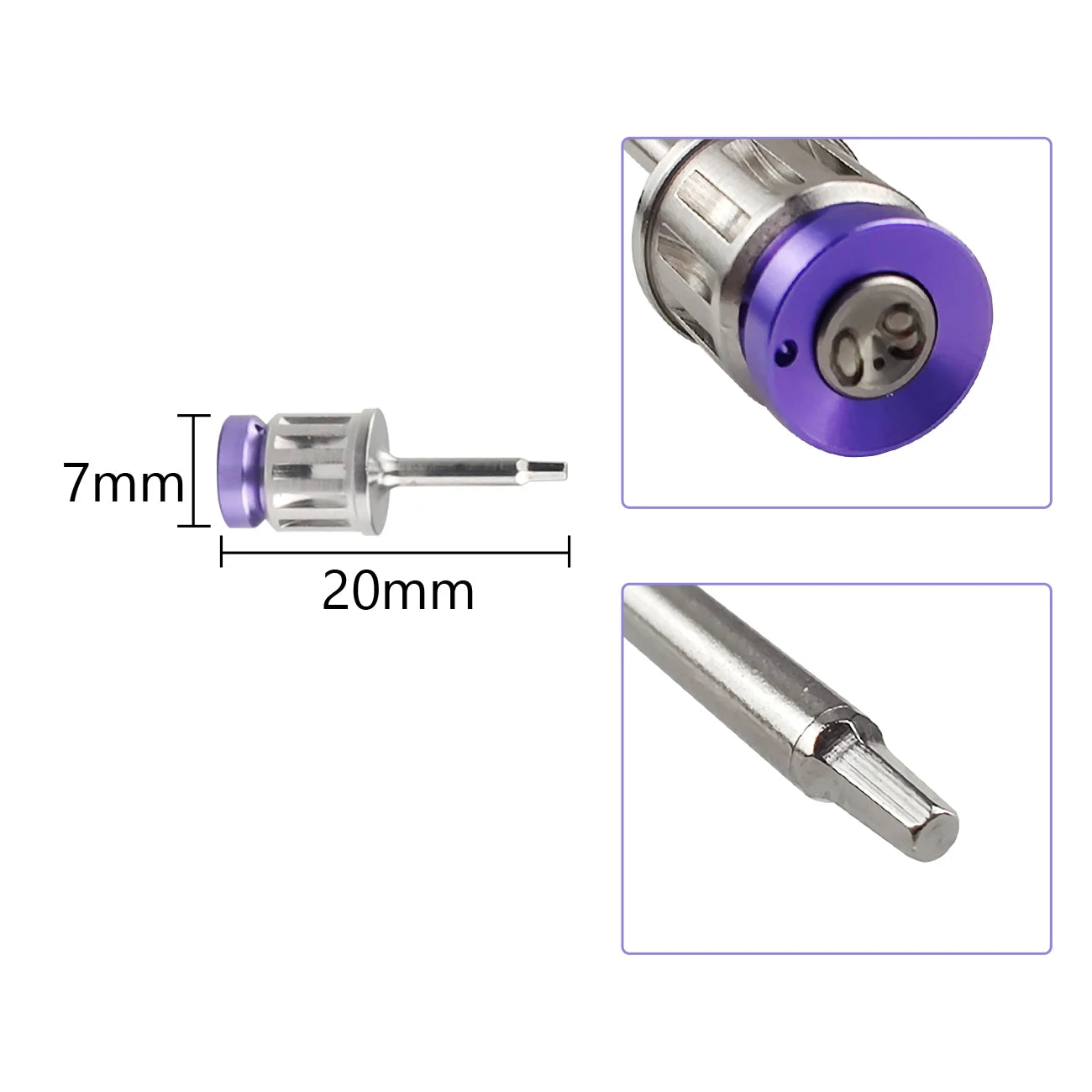 Universal Dental Implant Torque Screwdriver Wrench – Restoration Tool 10-70 NCM