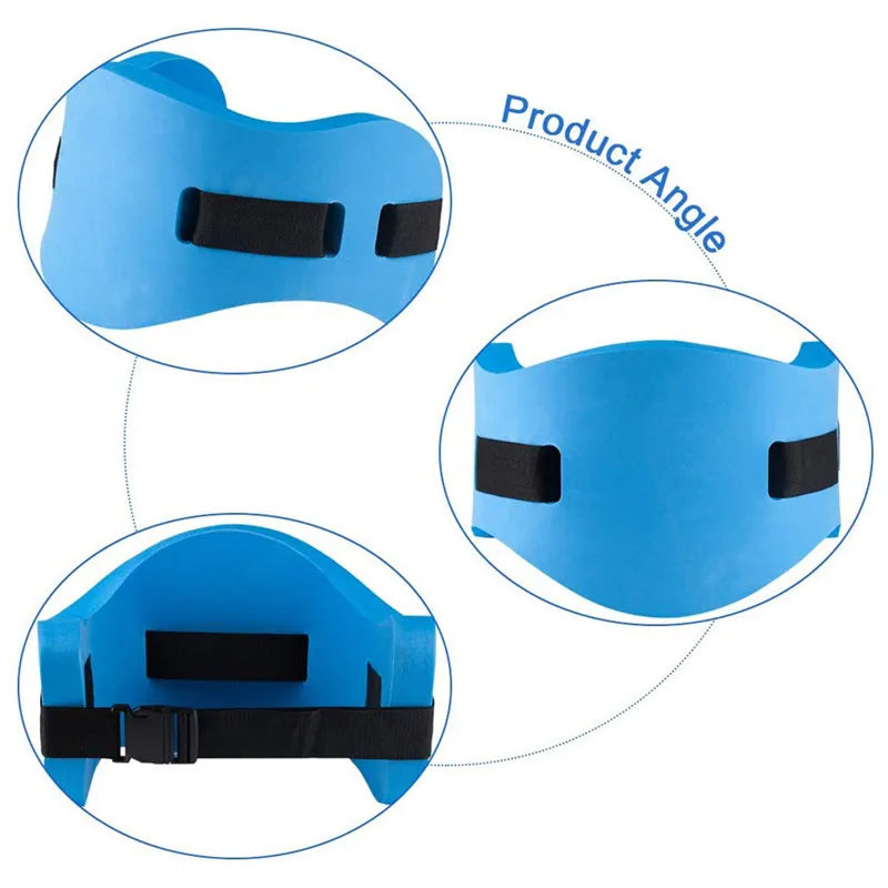 Safety Swim Floating Belt - Learn To Swim Self-taught Swimming Equipment, Floating EVA Waist Ring Training Gear