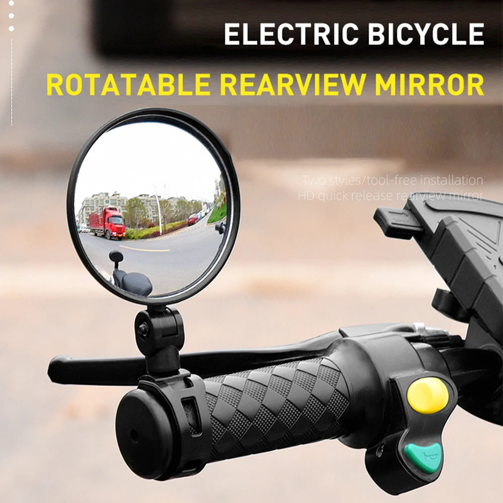 Bicycle & Electric Scooter Rearview Mirror | Rear Mirror for Xiaomi Scooter & Ninebot Bike Accessory