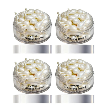 Ginseng Essence Capsules - Moisturizing Firming Serum with Retinol, Niacinamide & Vitamin E