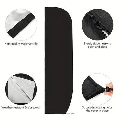 Premium Oxford Umbrella Cover – Waterproof & UV Resistant All-Weather Patio Rain Guard, Durable Outdoor Umbrella Protection Cover for Garden & Terrace