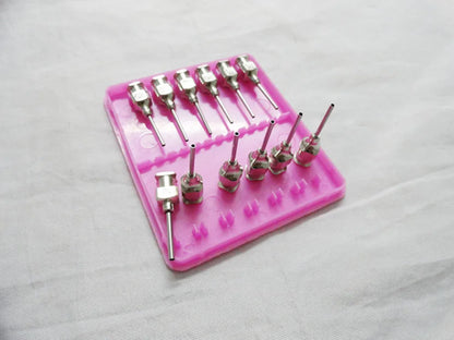 RELIFE 5ml/10ml Glass Flux Syringe – Precision Metal Needle BGA PCB Soldering & Mobile Phone Repair Tool
