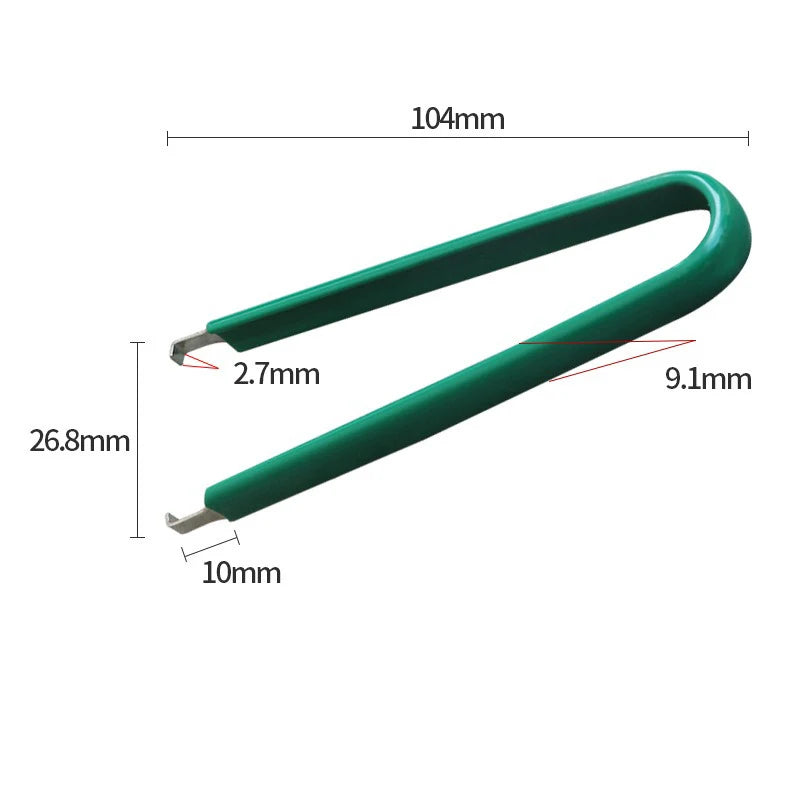 Car Fuse Puller Tool - Mini Plastic and Metal Fuse Extractor for Auto, Van and Vehicle Fuse Removal