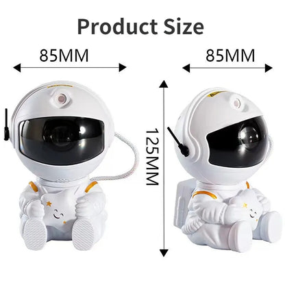 Galaxy Star Projector LED Night Light: Astronaut Lamp for Bedroom Decoration - Home Decorative Children's Gift, Starry Sky Projection